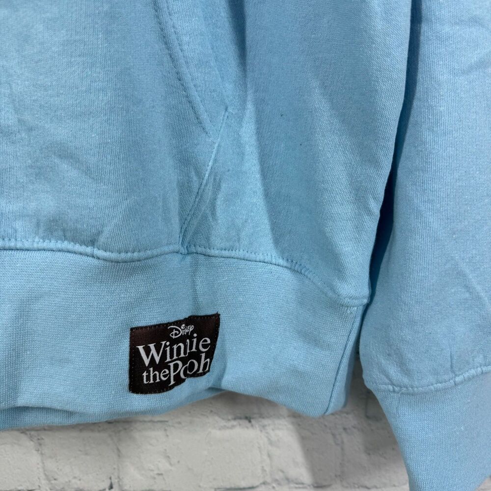 Winnie The Pooh Hoodie Women XL Blue Disney Collectible Run Outdoor Berry Sweet - Picture 10 of 11